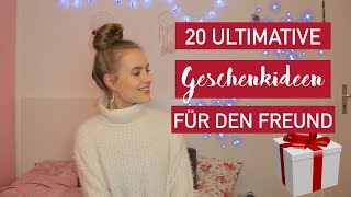 DIE 20 BESTEN GESCHENKIDEEN FÜR DEN FREUND 🎁💞 [upl. by Henrietta798]