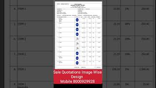 Busy Software Bill FormatImage Wise Bill Format in busy Software [upl. by Anemij]