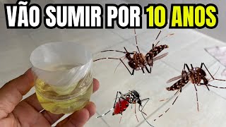 Isso Faz Mosquitos e Pernilongos SUMIREM PARA SEMPRE [upl. by Etnahsa]