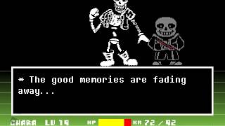 Disbelief Papyrus 13 Phase battle undertale fangame [upl. by Klemens]