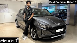 Hyundai i20 2024  Sportz iVT  Value For Money Variant Detailed Review with Onroad Price in Telugu [upl. by Enrica788]