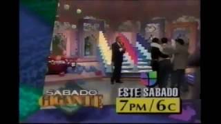 Sabado Gigante Comercial Univision 1995 [upl. by Pack]