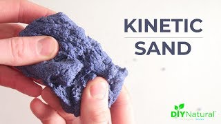 How to Make DIY Kinetic Sand  DIY Natural [upl. by Stargell]