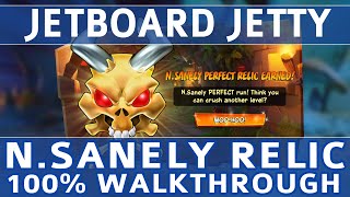 Crash Bandicoot 4  Jetboard Jetty 100 Walkthrough  NSanely Perfect Relic All Gems amp Crates [upl. by Vania]