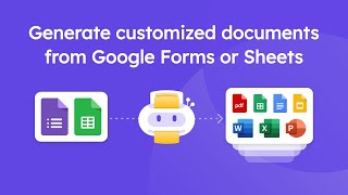 Form Publisher  Turn your form submissions into personalized documents [upl. by Elleirad276]