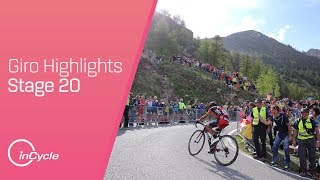 Giro dItalia 2016  Stage 20 Highlights  inCycle [upl. by Greenes808]