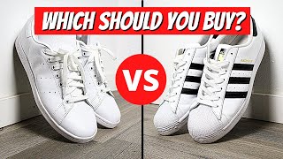 Adidas Stan Smith vs Superstar Which Iconic Sneaker Comes Out on Top [upl. by Nageam]