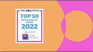 CityFibre named as one of The Times Top 50 Employer for Women in 2022 [upl. by Ardnuasac]