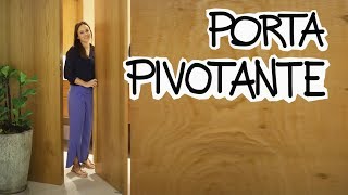 BANHEIRO COM PORTA PIVOTANTE [upl. by Ettenahs]