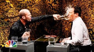 Water War with Jason Statham Late Night with Jimmy Fallon [upl. by Aleit]