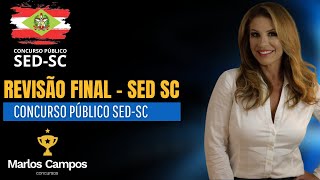 REVISÃO FINAL SEDSC  PROFA DRA DANIELA PEDERIVA [upl. by Hpsoj875]