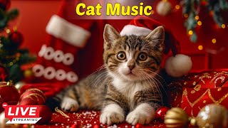 Soothing Music to Help Your Cat Sleep🎄Soothing Christmas Melodies to Help Your Cat Sleep Deeply [upl. by Earaj216]