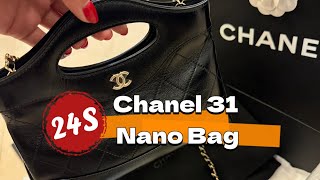 Chanel 31 Nano Bag 24S Collection [upl. by Medor765]