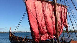 Viking DNA expert leads longboat raid to Norway [upl. by Erimahs]