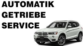 BMW Automatikgetriebe Ölwechsel I Getriebeöl wechseln I X3 F25 [upl. by Asert]