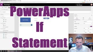 Intro to the PowerApps If Statement [upl. by Schaaff]