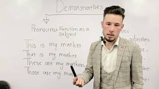 Demonstratives  Academic English [upl. by Esahc]