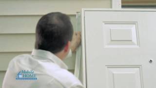 DIY Combination Exterior Door Installation  Mobile Home Parts Store [upl. by Guss]