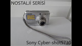 NOSTALJİ SERİSİ Sony Cybershot DSCS730 İncelemesi [upl. by Pat944]