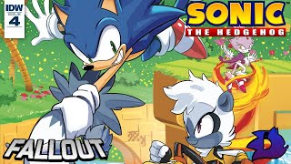 Sonic the Hedgehog IDW  Issue 4 Dub [upl. by Marashio296]