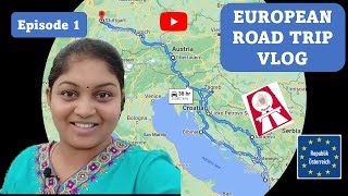 European Road Trip Vlog  3600 KM Germany to Montenegro  Episode 1 The one with Austrian Vignette [upl. by Newmann]