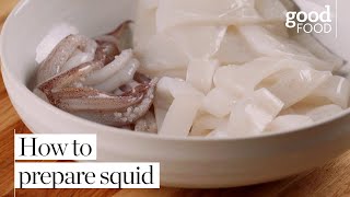 How to prepare squid [upl. by Amerigo428]