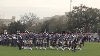 The Citadel Regimental Band amp Pipes [upl. by Asiret]