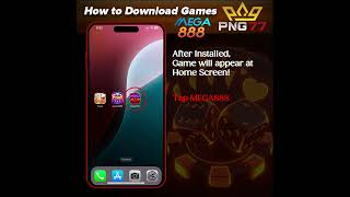 MEGA888 IOS Download Guide [upl. by Naerad]