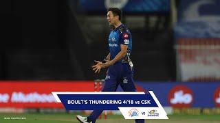 Trent Boults fiery spell vs CSK [upl. by Komsa]