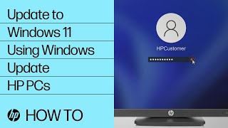 How to Upgrade Your HP PC to Windows 11 Using the Windows Update App  HP Computers  HP Support [upl. by Svend]