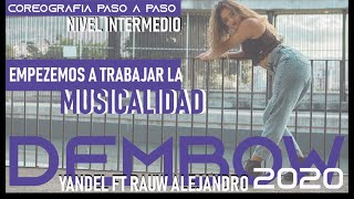 DEMBOW 2020 Yandel ft Rauw Alejandro Coreografía paso a paso [upl. by Neelac246]