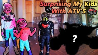 Surprising My Kids With ATVS Royalty Fell Off [upl. by Anovad]