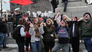 La Manifestation  Les Cowboys Fringants  Vidéoclip [upl. by Yenhpad178]