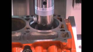 Arrington Peformance CNC Engine Block Decking amp Cylinder Boring [upl. by Vanthe178]