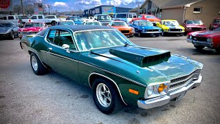 Test Drive 1974 Plymouth Satellite Sebring Built 440 SOLD 16900 Maple Motors 5061 [upl. by Ylrad]