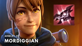 How to Use Armlet of Mordiggian Well  Dota 2 [upl. by Ylimme671]