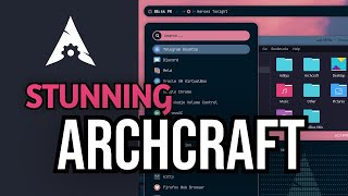 ArchCraft  Arch Linux Easy Beautiful  Openbox XFCE [upl. by Pik]