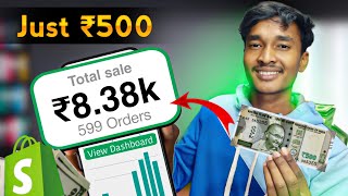 I Tested Indian Dropshipping With ₹500 RESULT [upl. by Airolg]