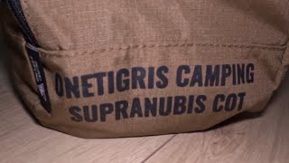 Onetigris Supranubis Camp Cot [upl. by Luben]