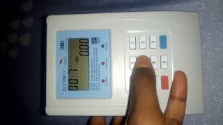 How to read Electric meter How to use a Prepaid Meter check the meter number and balance of units [upl. by Nevin846]