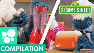 Sesame Street Fun Breakfast Recipes For Kids  Cookie Monsters Foodie Truck Compilation [upl. by Relyks]