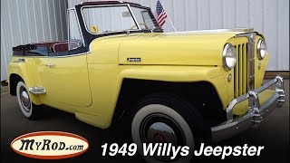 1948 Willys Jeepster  MyRodcom [upl. by Blondy89]