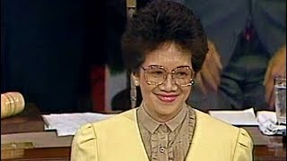 Corazon Aquino  US Congress Speech Audio Enhanced [upl. by Labaw]