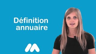 Définition annuaire  Vidéos formation  Tutoriel vidéos  Market Academy par Sophie Rocco [upl. by Lora]