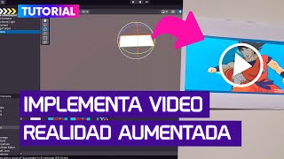 ¿Cómo poner VIDEOS en Unity con Vuforia  Crea tu app de realidad aumentada [upl. by Hadik160]