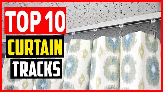 ✅Top 10 Best Curtain Tracks Review In 2024 – Replacing Your Old Ones [upl. by Boote]