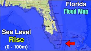 Florida Sea Level Rise Visualization [upl. by Enal627]