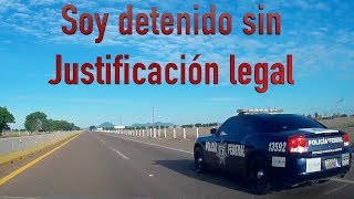 Detención ilegal en carretera federal 🚓amenaza de remolcamiento de vehículo [upl. by Rempe]