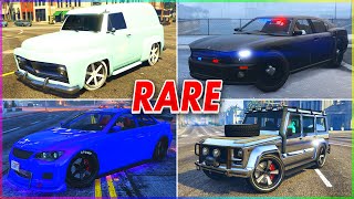 UPDATED How To Get ALL Rare Cars In GTA 5 Online All Rare Car Locations Guide [upl. by Ajna386]