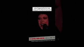 Lady Gaga performs new song at Fire Aid LA concert [upl. by Raji107]